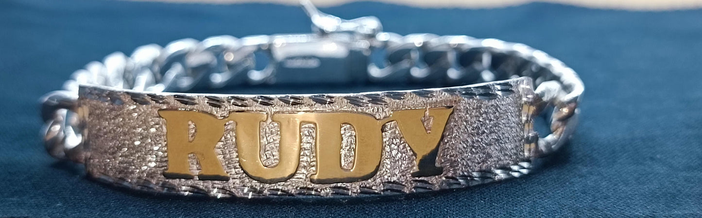 Gold and Silver Bracelet