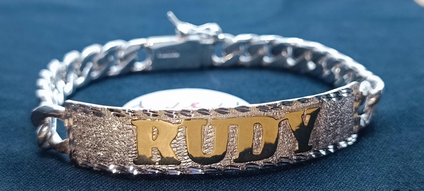 Gold and Silver Bracelet